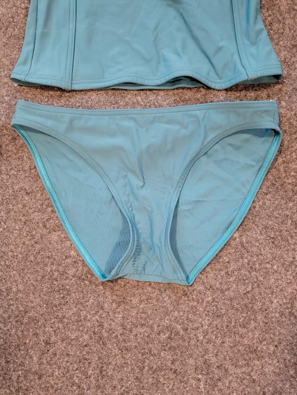 CK teal tankini swimsuit - Picture 3 of 10